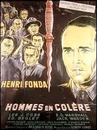 ... . hommes en colre