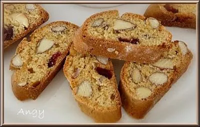 Biscuit originaire de Provence connu en Italie sous le nom de  Cantuccini . Je suis...