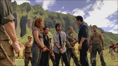  Enfin les secours ?   : Quel est le premier des  sauveurs   tre trouv par Kate et Jack ?