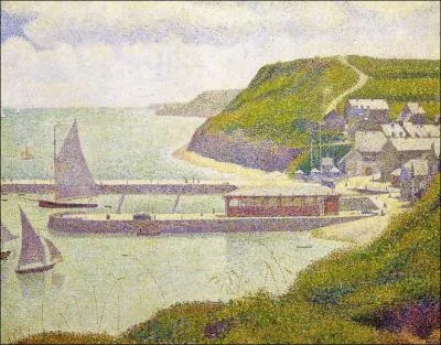 Port-en-Bessin, avant-port (mare haute), 1888