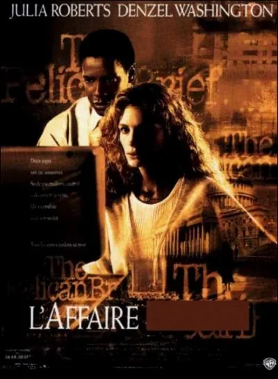 Deux magistrats de la Cour suprme meurent. Seule, une jeune tudiante en droit, Darby Shaw (Julia Roberts), dcide de dcouvrir la vrit.