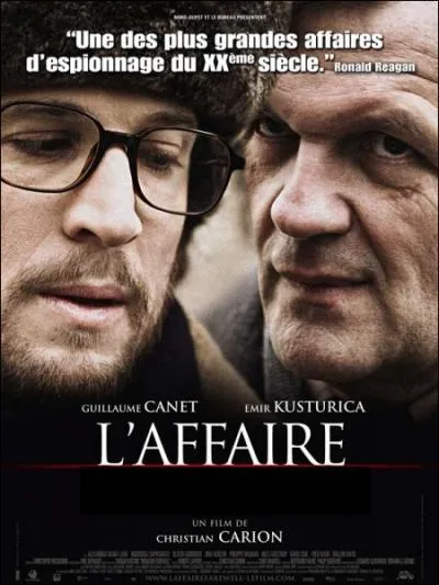 Ce film est bas sur l'affaire du mme nom dans laquelle l'espion sovitique Vladimir Vetrov fut agent double au bnfice de la DST.