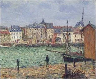 Le port de Pornic, mare haute