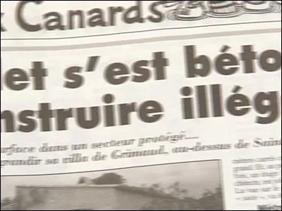Quel(le) ministre a d dmissionner pour avoir bidonn un permis de construire prs de St-Tropez  son profit ?