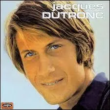 ''C'était un petit jardin / Avec une table et une chaise de jardin / Avec deux arbres, un pommier et un sapin / Au fond d'une cour ---------------- '' (Jacques Dutronc)