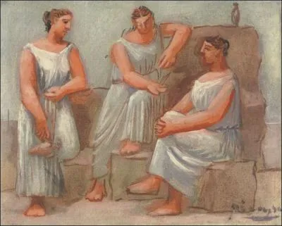 Qui a peint Trois femmes  la fontaine ?