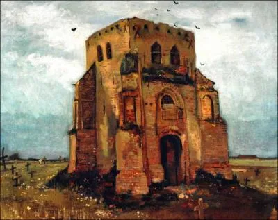 Est-ce Van Gogh qui a peint La tour et un cimetire ?