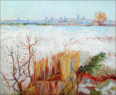 Est-ce Van Gogh qui a peint Paysage neigeux ?