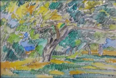 Est-ce Van Gogh qui a peint cet arbre ?