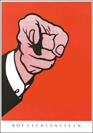Ceci est une oeuvre du peintre Roy Liechtenstein, qui fait rfrence  un symbole trs connu aux USA. Lequel ?