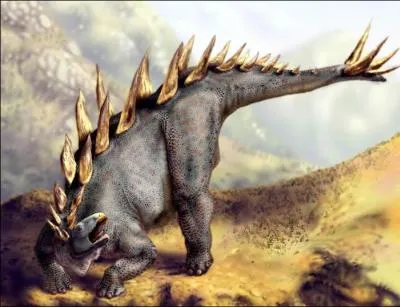 Quel est le nom de ce stgosauridae de 7 m de long ?