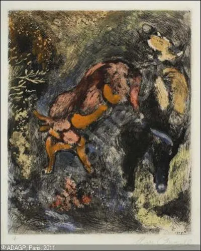 Quelle est cette fable reprsente ici ?