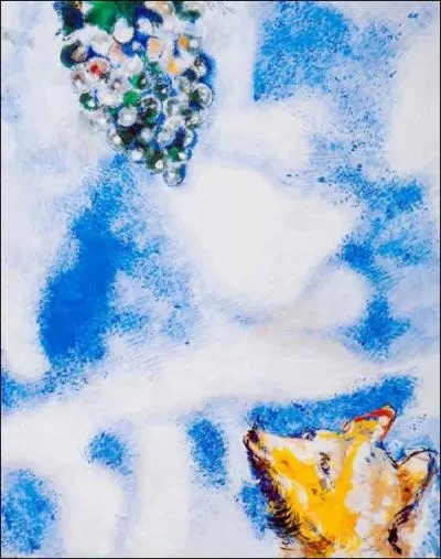 Quelle fable de La Fontaine a inspir ce tableau  Chagall ?