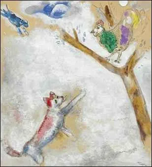 Quel est le titre de cette fable dont la morale est  c'est double plaisir de tromper le trompeur  ?