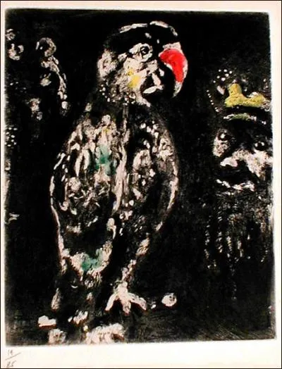 Quel est le titre de la fable qui a inspir Chagall ?