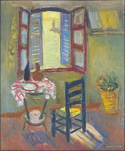 Est-ce Chagall qui a peint Fentre sur le port ?