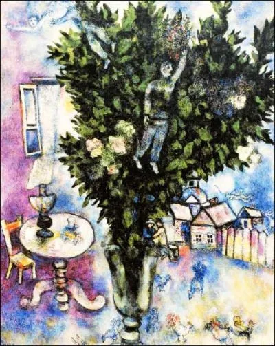 Est-ce Chagall qui a peint Idylle ?