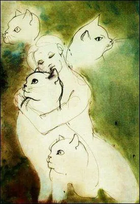 Est-ce Chagall qui a peint Les chats ?