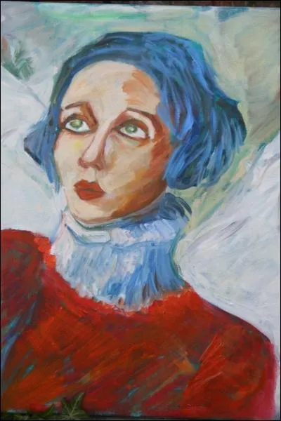 Est-ce Chagall qui a peint ce portrait de femme ?