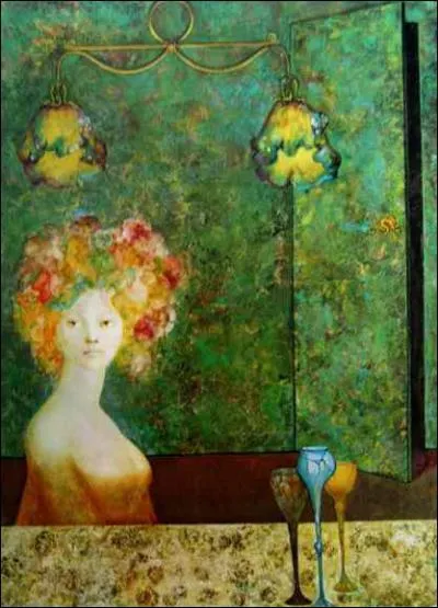 Est-ce Chagall qui a peint ce visage ?