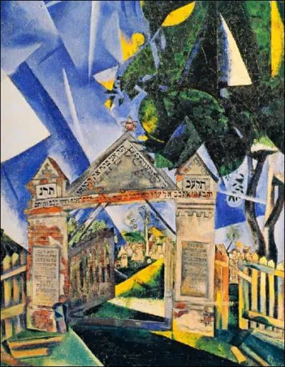Est-ce Chagall qui a peint Les portes du cimetire ?