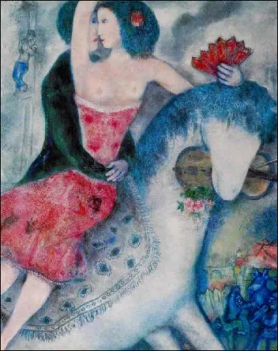 Est-ce Chagall qui a peint L'cuyre ?