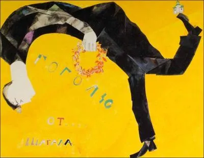 Est-ce Chagall qui a peint Hommage  Gogol ?