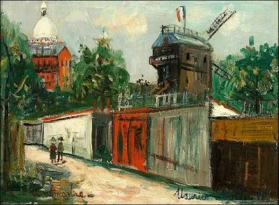 Moulin de la Galette et Sacr-Coeur
