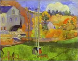 Le moulin David, paysage de Bretagne