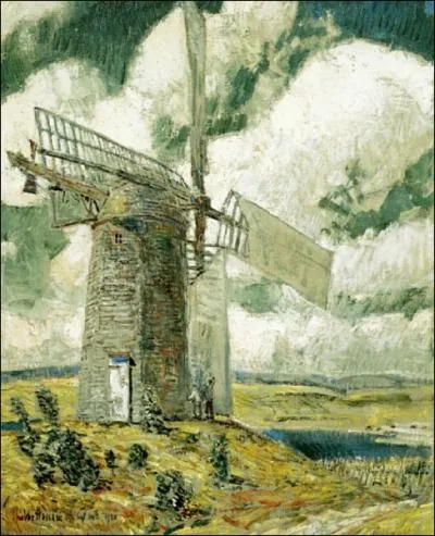 Courbure de Voile sur le vieux moulin