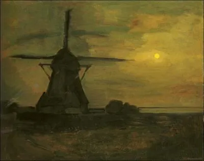 Moulin sur le Gein au clair de lune, 1907