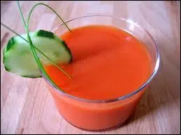 Quelle est cette soupe andalouse  base de lgumes crus, que l'on sert froide ?