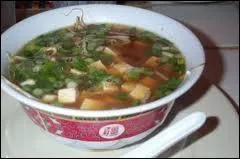 De quel pays est originaire la soupe de Miso, faite de pte de haricot soja fermente et sale ?