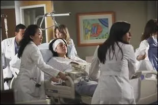 Dans quelle saison, Callie-t-elle a eu un accident ?