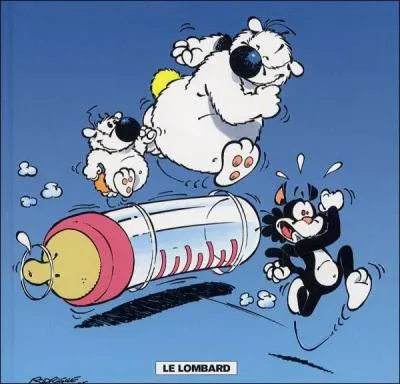 Dans  Cubitus  de Dupa, je suis le chat de la voisine.