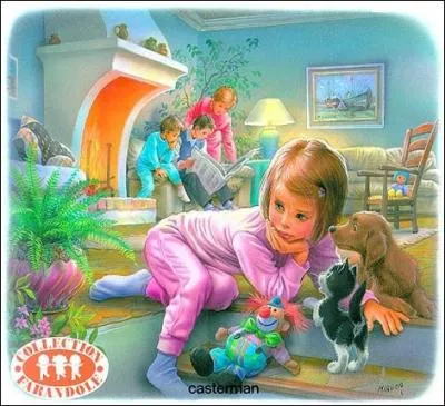 Je suis l'animal de compagnie de Martine, ainsi que Patapouf.