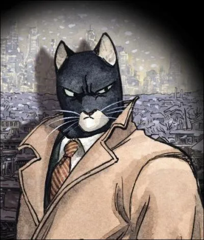 Je suis un chat dtective priv.