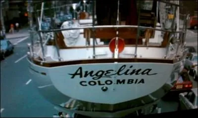 C'est en faisant la peau du croco qui a aval un diamant que Michael Douglas s'offre ce bateau... avec lequel il s'en vient chercher sa belle  New-York. Quel est ce film ?