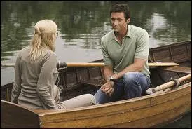 Sur la barque et sur le lac priv, c'est Scarlett Johansson et Hugh Jackman. Dans quel film ?