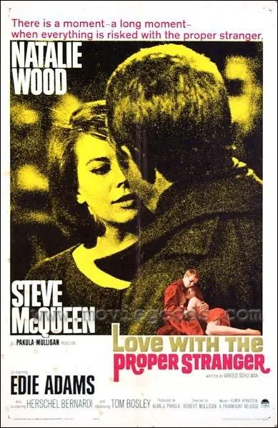 Love with the proper stranger (Une certaine rencontre - 1964) :