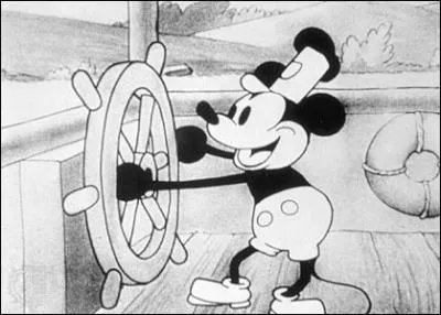 Steamboat Willie (1928) troisime dessin anim de Walt Disney, est considr comme marquant la naissance de ...