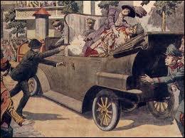 L'élément déclencheur de la Première Guerre mondiale fut l'assassinat de l'archiduc d'Autriche ...