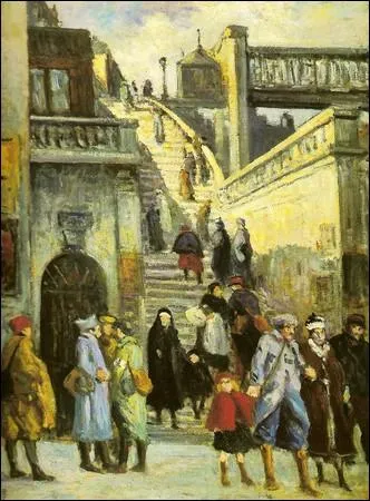 Les escaliers de la rue d'Alsace