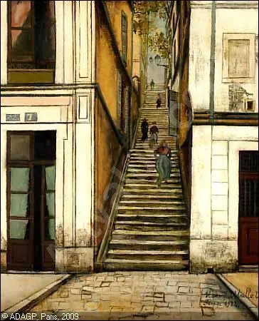 Escalier du passage Cottin