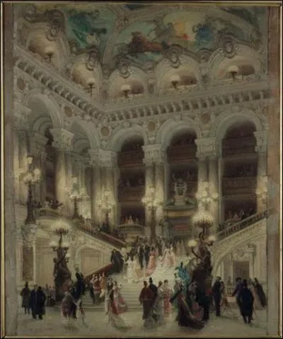 L'escalier de l'Opra Garnier