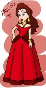 Mais voici la rivale de Peach : ? ( c'est sa rivale car elle veut lui voler Mario )