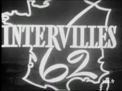 19 juillet 1962 : c'est le lancement du jeu tlvis  Intervilles  prsent par ce duo lgendaire :
