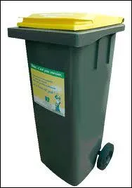 A quoi correspond la poubelle jaune ?