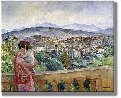 Le Canet au printemps en 1927