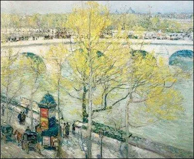 Printemps à Paris - Pont Royal